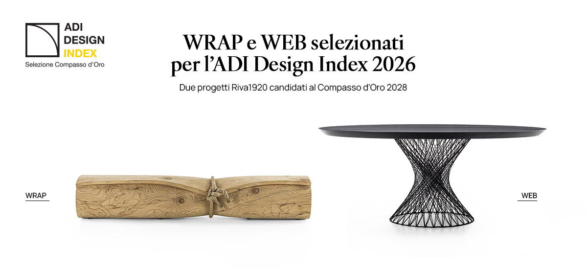 WRAP e WEB Insigniti dell’ADI Design Index 2026